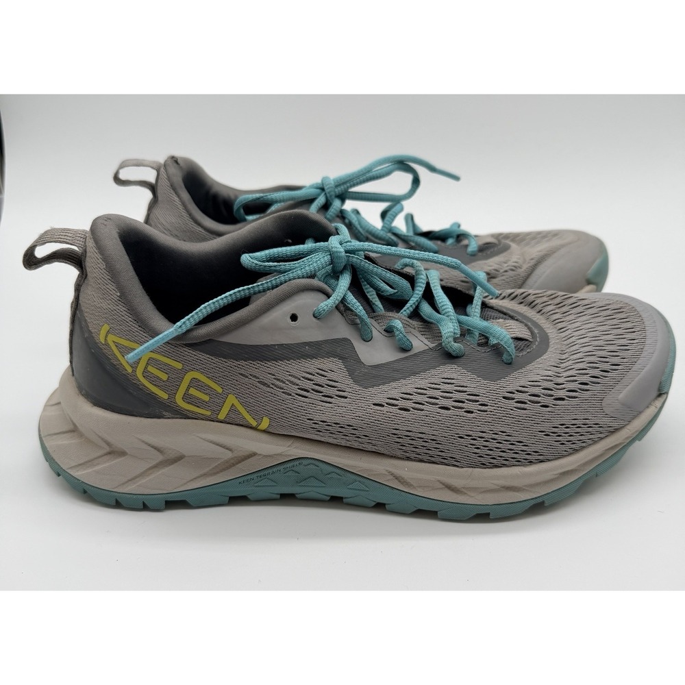Keen Versacore Speed Women's 8 Alloy Reef Waters Gray Hiking Trail Running Shoes